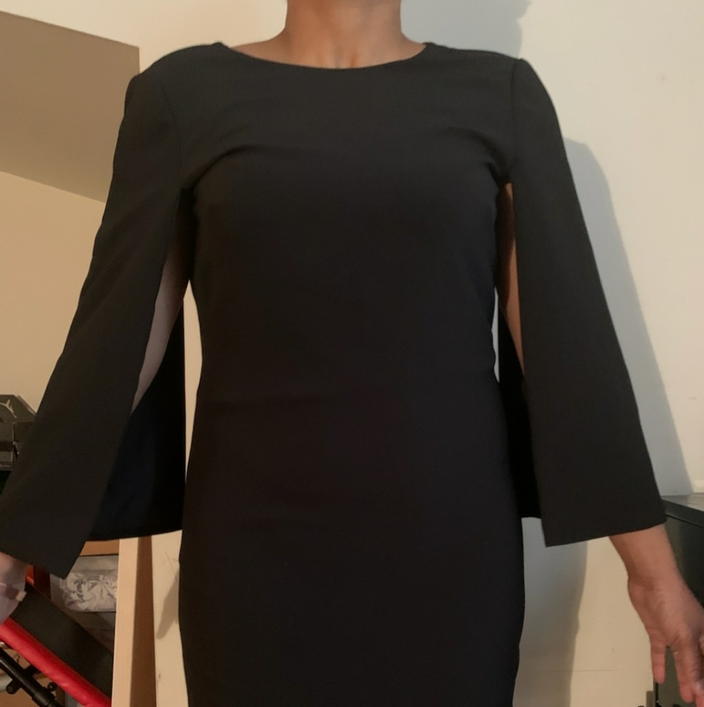 Black Tahari dress